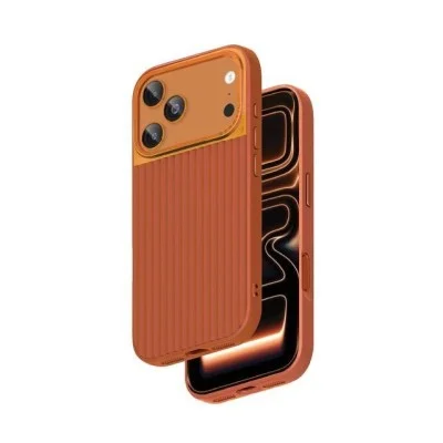 Smartix Ultraguard Silicone Magnetic Case for iPhone 17 Pro - Orange